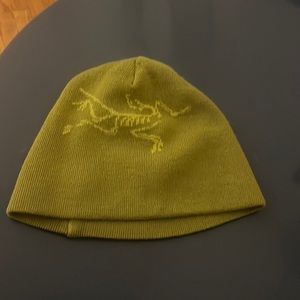 Arcteryx green beanie